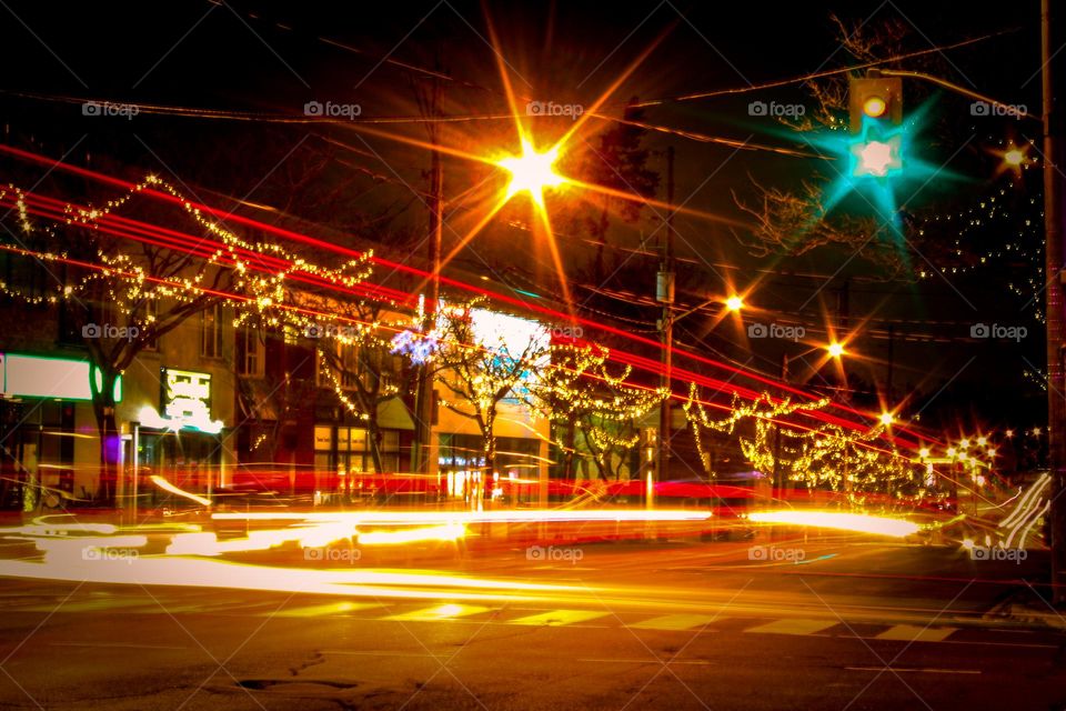 Street at night