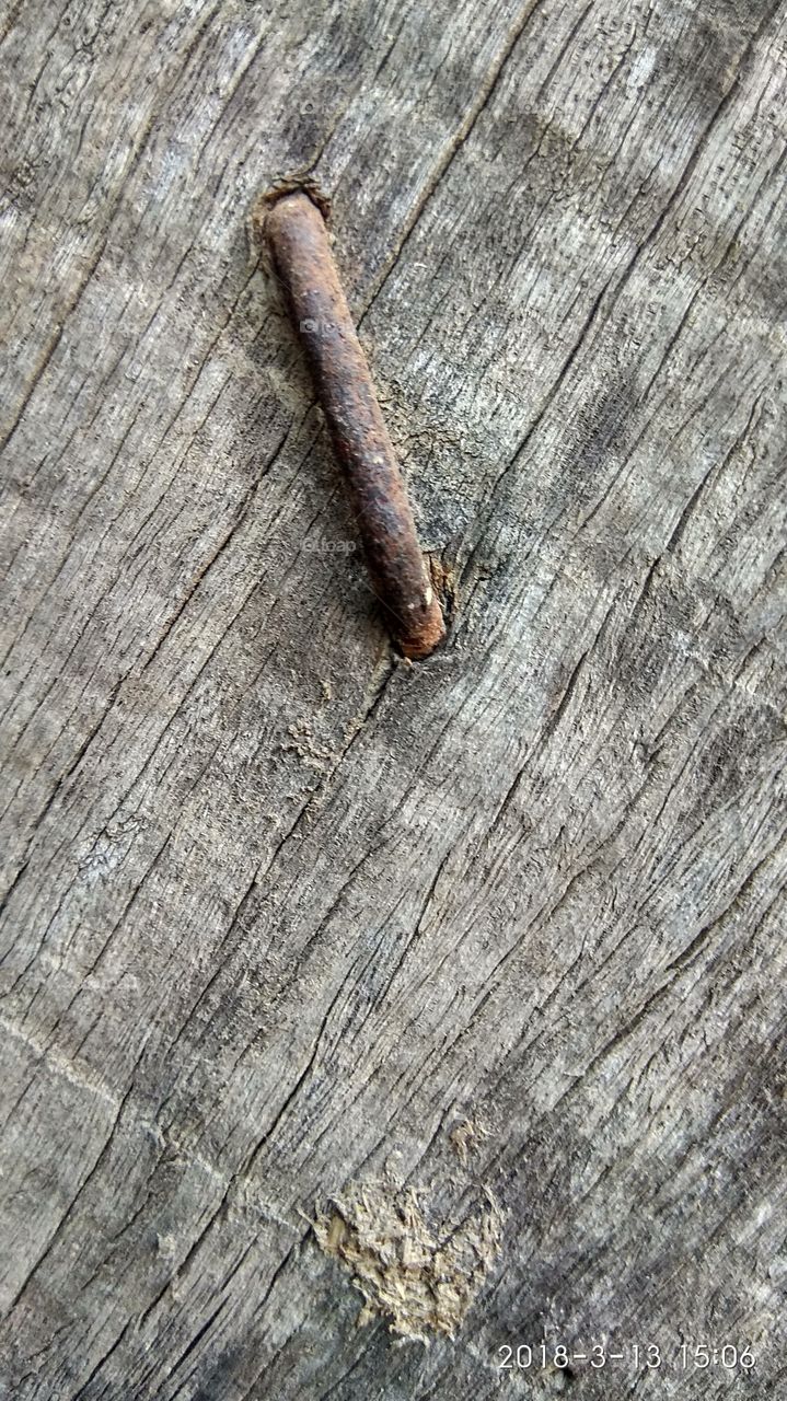 old days...it's over 95years iron with corrosion...