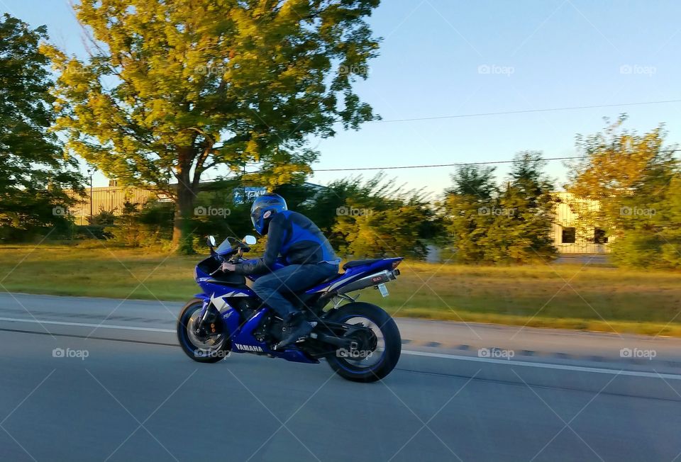 Cross rocket motorcycle