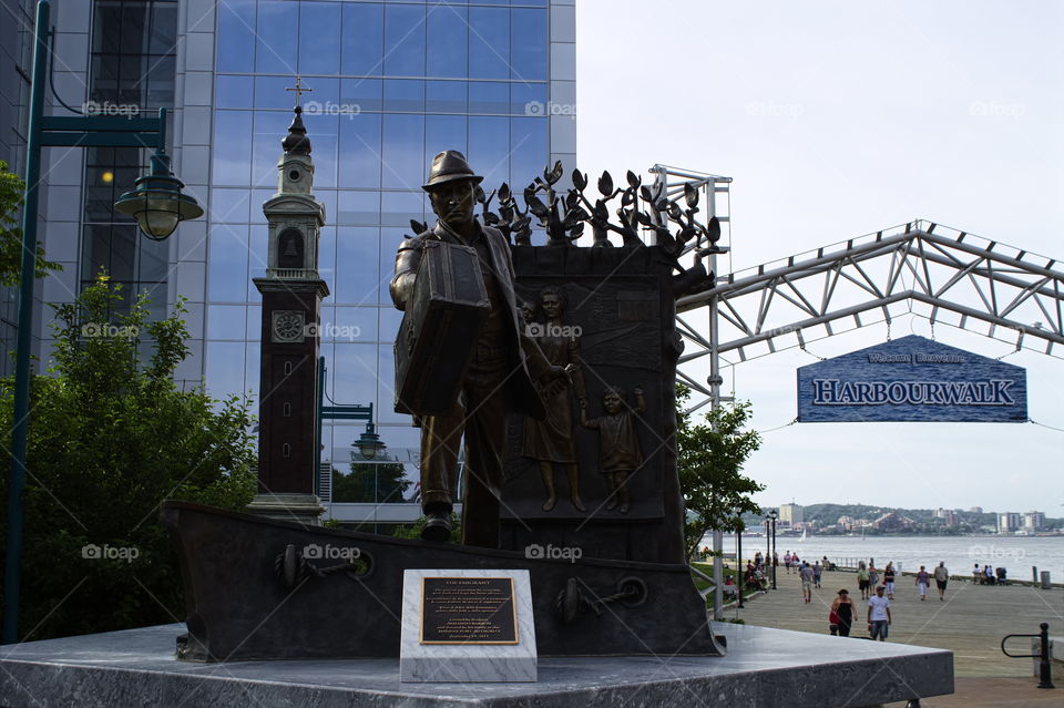 Immigration Memorial in Halifax