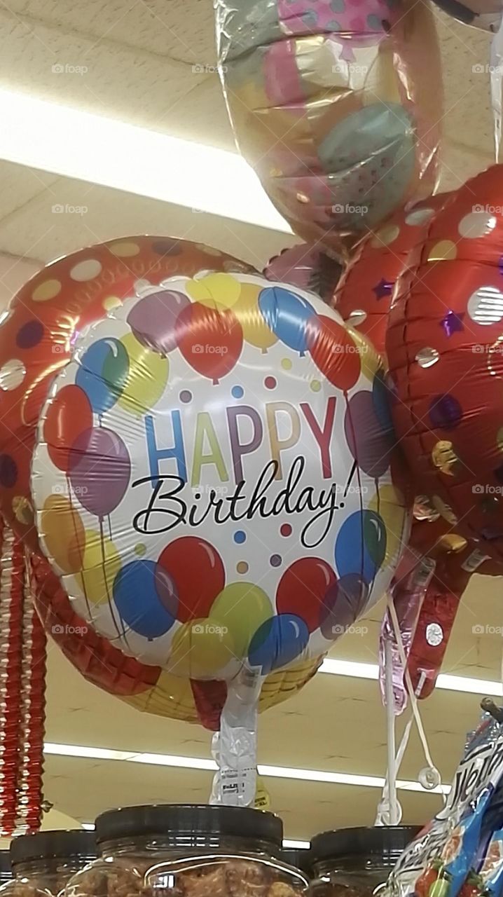 Happy birthday balloon 
