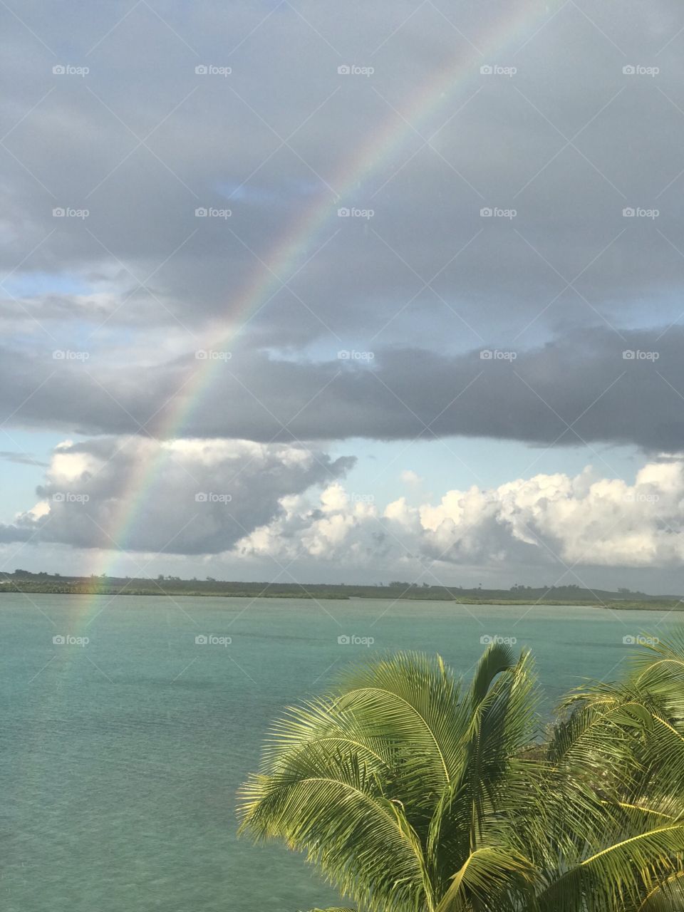 Rainbow in Exuma