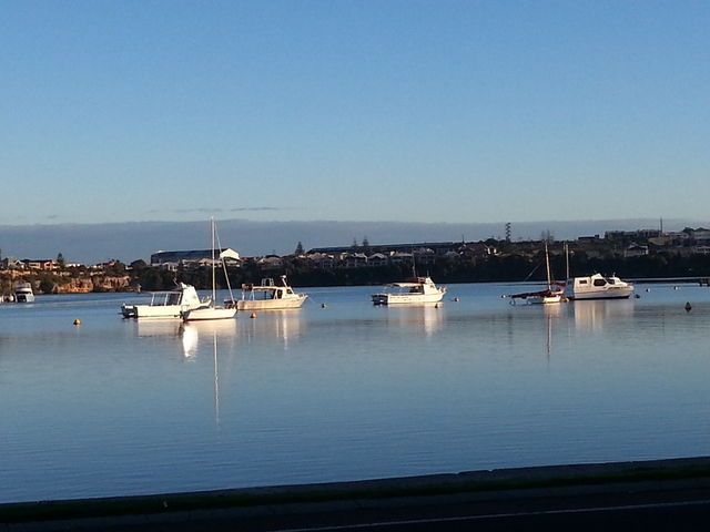 boats on the river