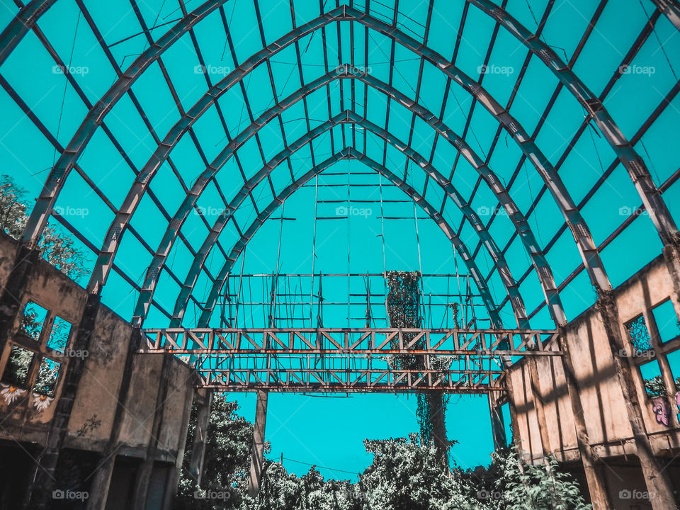 abandoned place in Bali