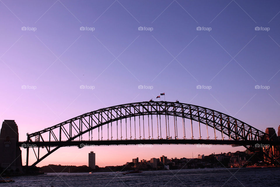 Sunset on Sydney 