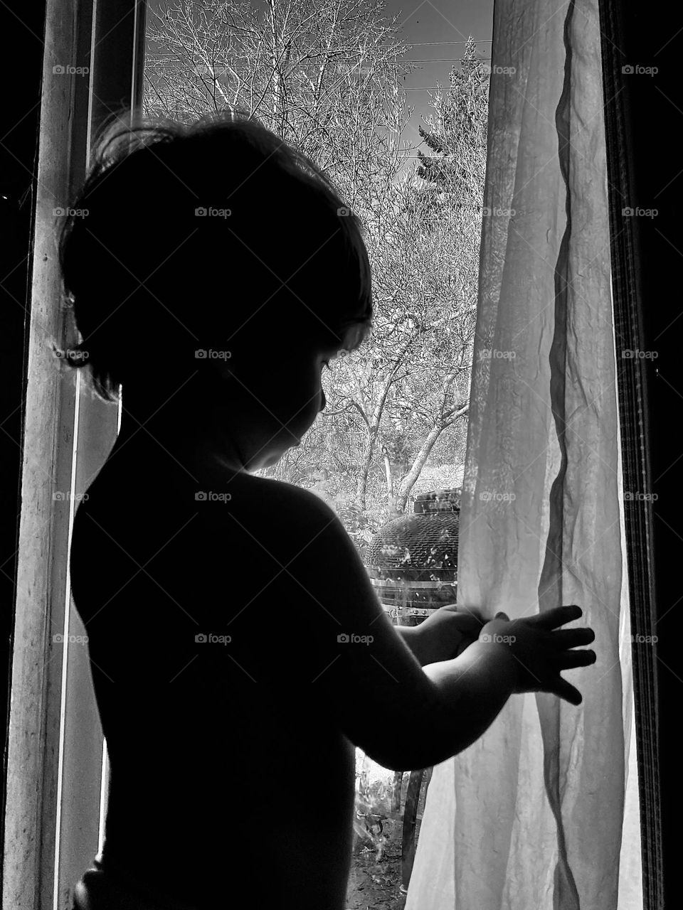 A moment in black-and-white timeless