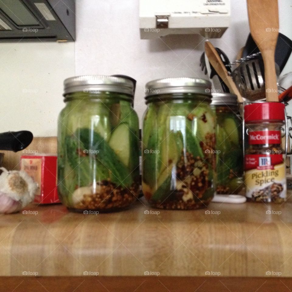 Making pickles