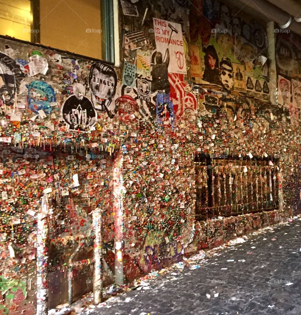 Gum Wall- Post Alley