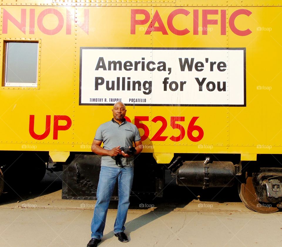 Pho-modeling in old town Sacramento CA at the train museum