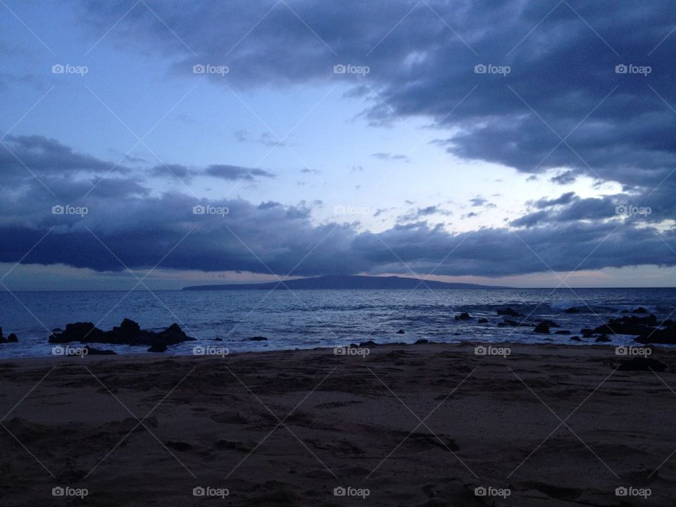 Beach at Kihei, Maui