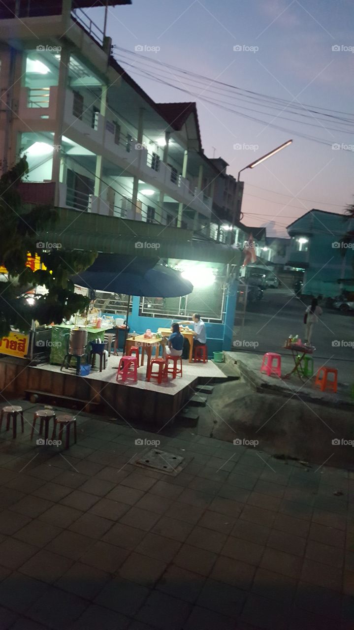 Atmosphers of a small town