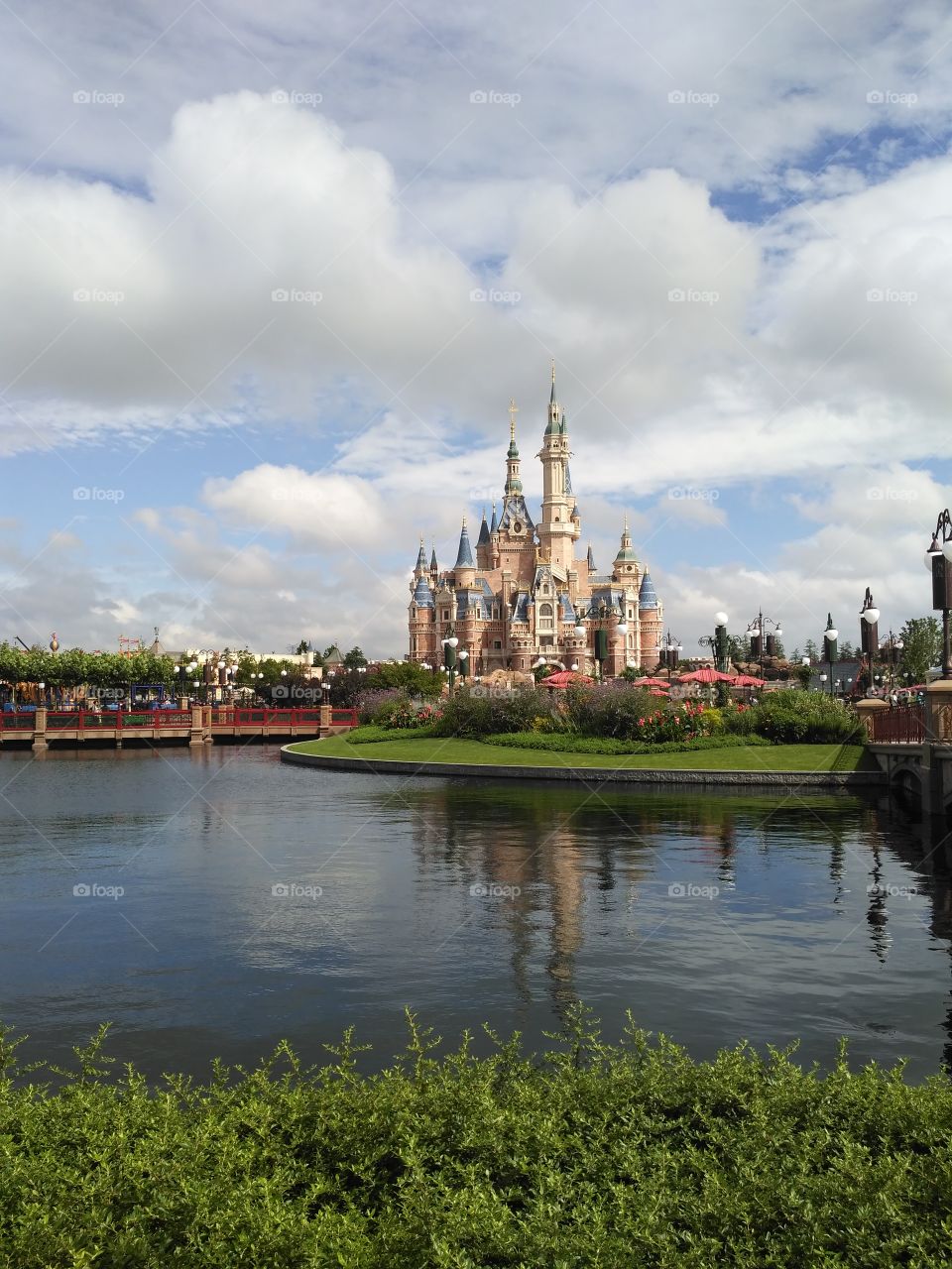 Disney castle in Shanghai