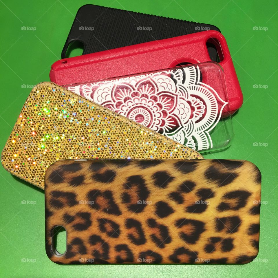 My IPhone Cases, All Different, or Fancy