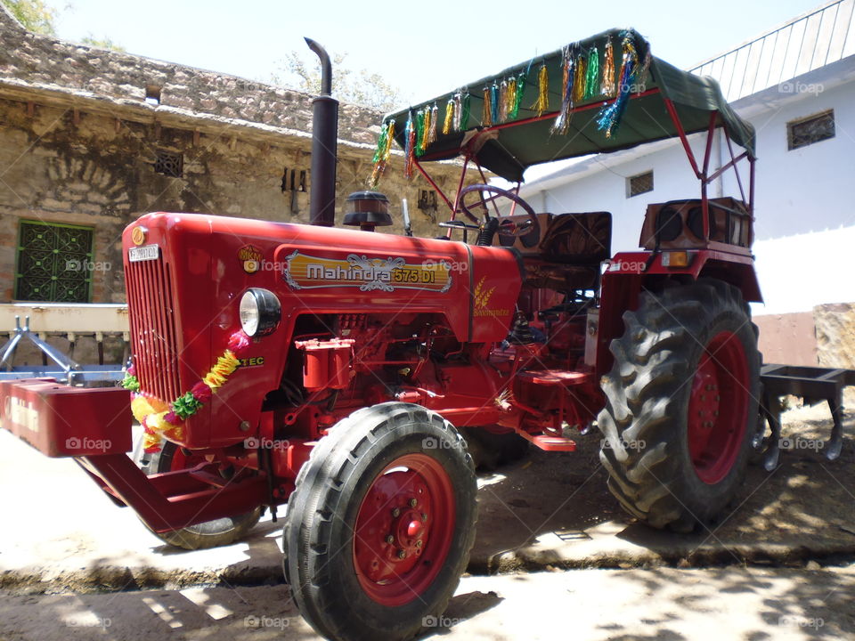 farmer's 💓 The tractor .tractor of our village in Kota Rajasthan India