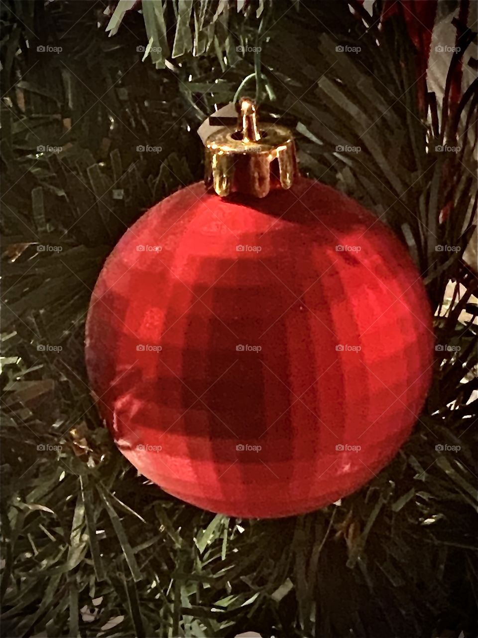 Red Christmas Ornament