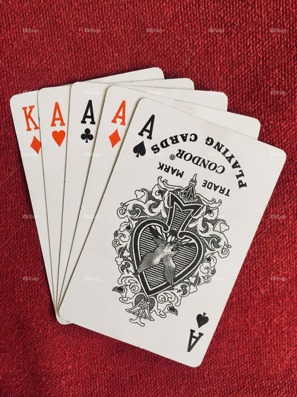 Poker hand- Four of a kind
