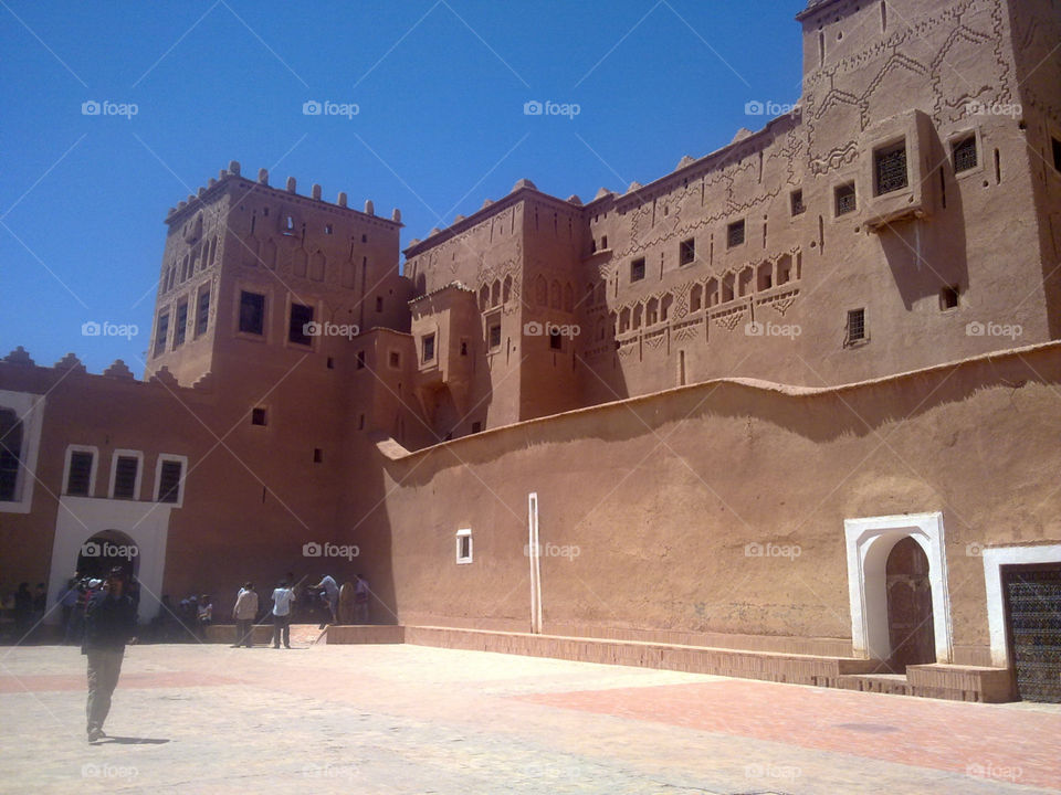 kasba ouarzazate  morocco