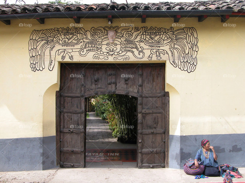 antigua guatemala woman mayan antigua by jpt4u