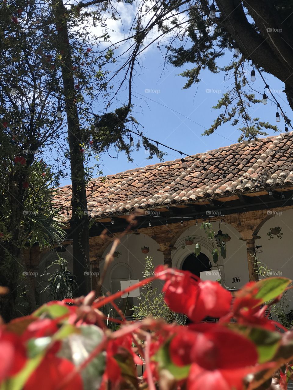 Old hacienda in Mexico