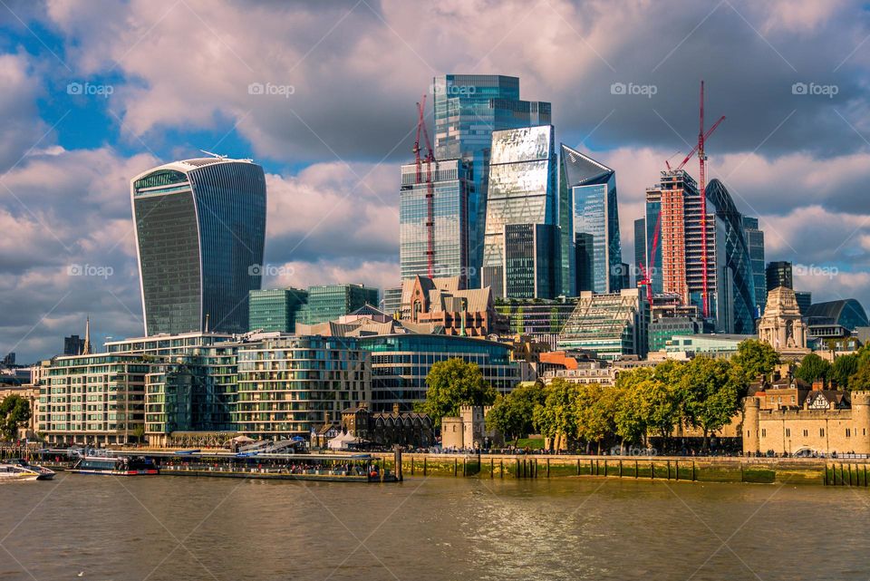 Skyscraper in London City