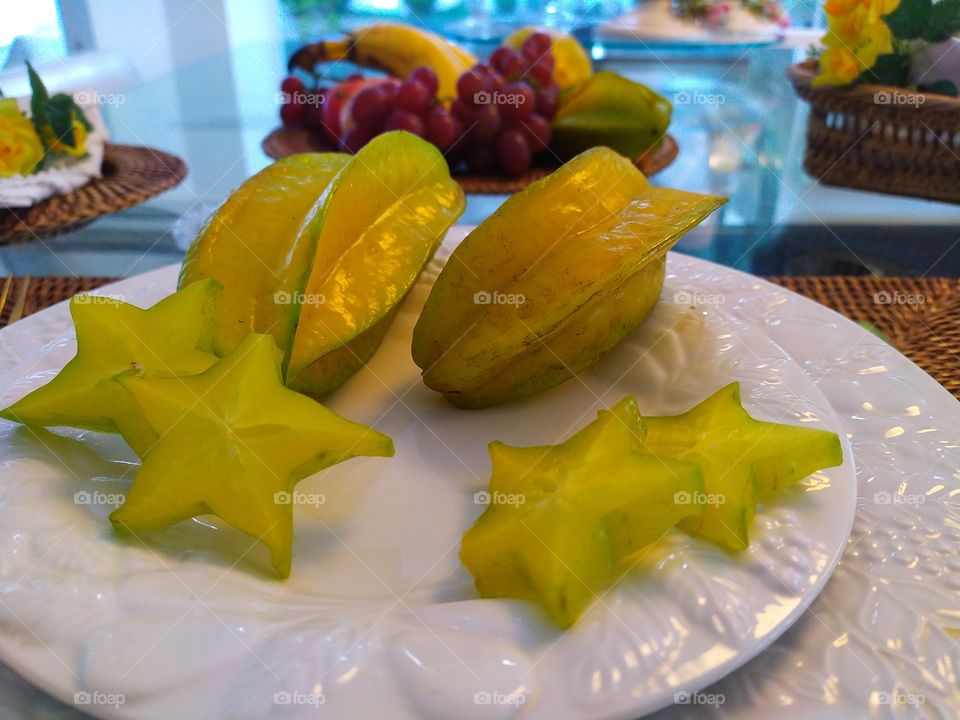 The lovely and delicious star fruit