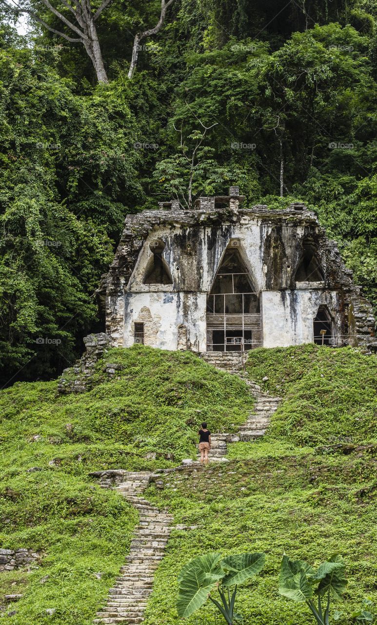 Palenque Mayan ruins, Chiapas, Mexico