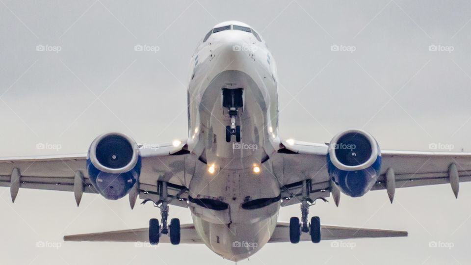Despegando,  aeroparque CABA
