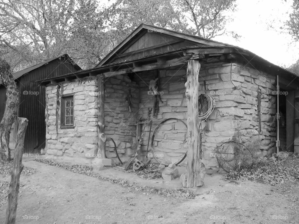 old ranch house
