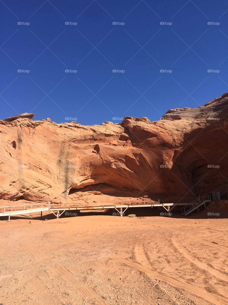 Red rock amphitheater in Arizona 