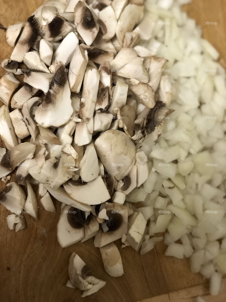 Mushrooms and onions favorite ingredients 