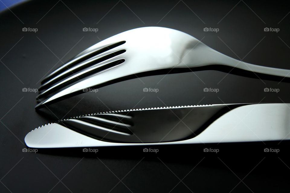 fork and knife