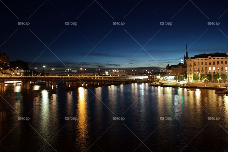 Slussen, Old town, Stockholm, Sweden 
