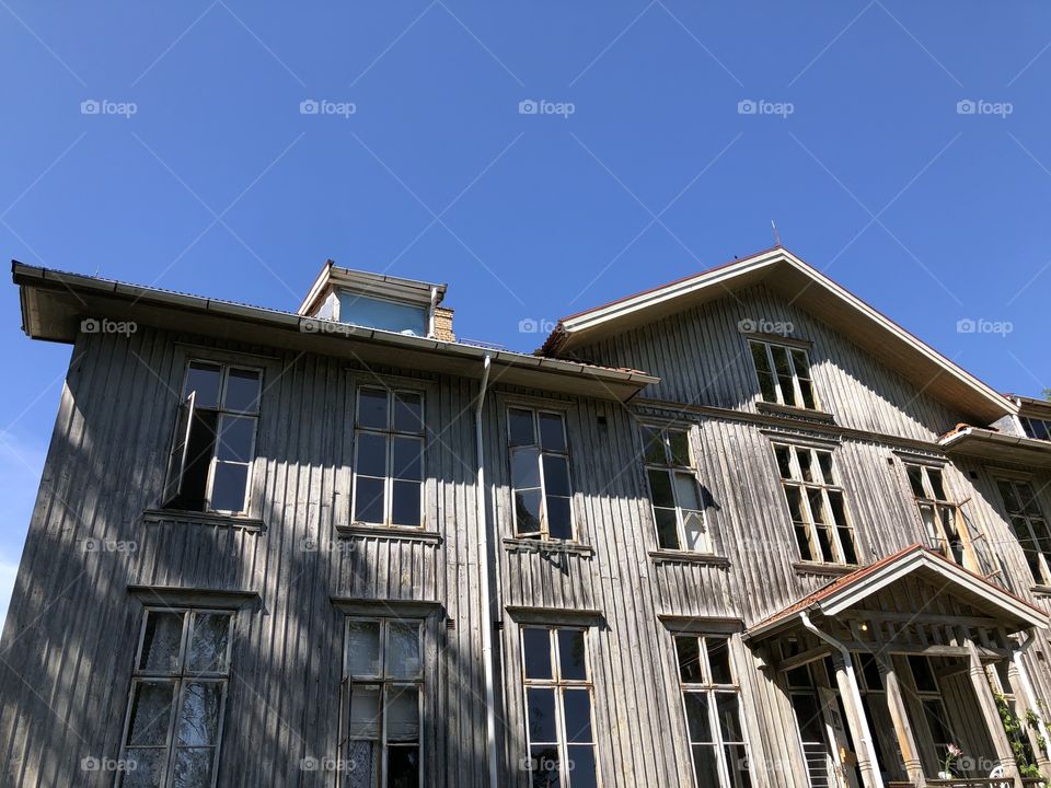 Old wooden house