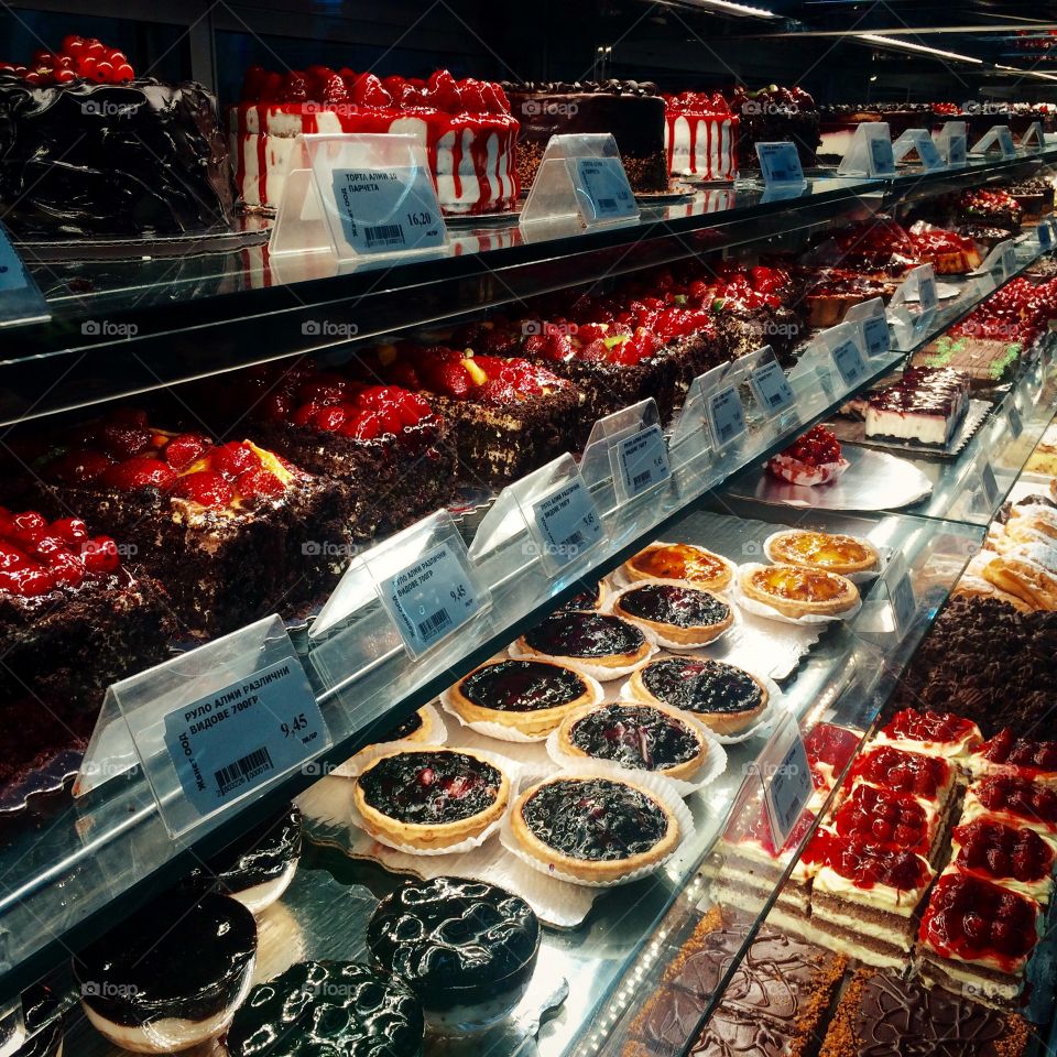 bread, bakery, pastry, cakes, shop, market, food, cake, sweets,