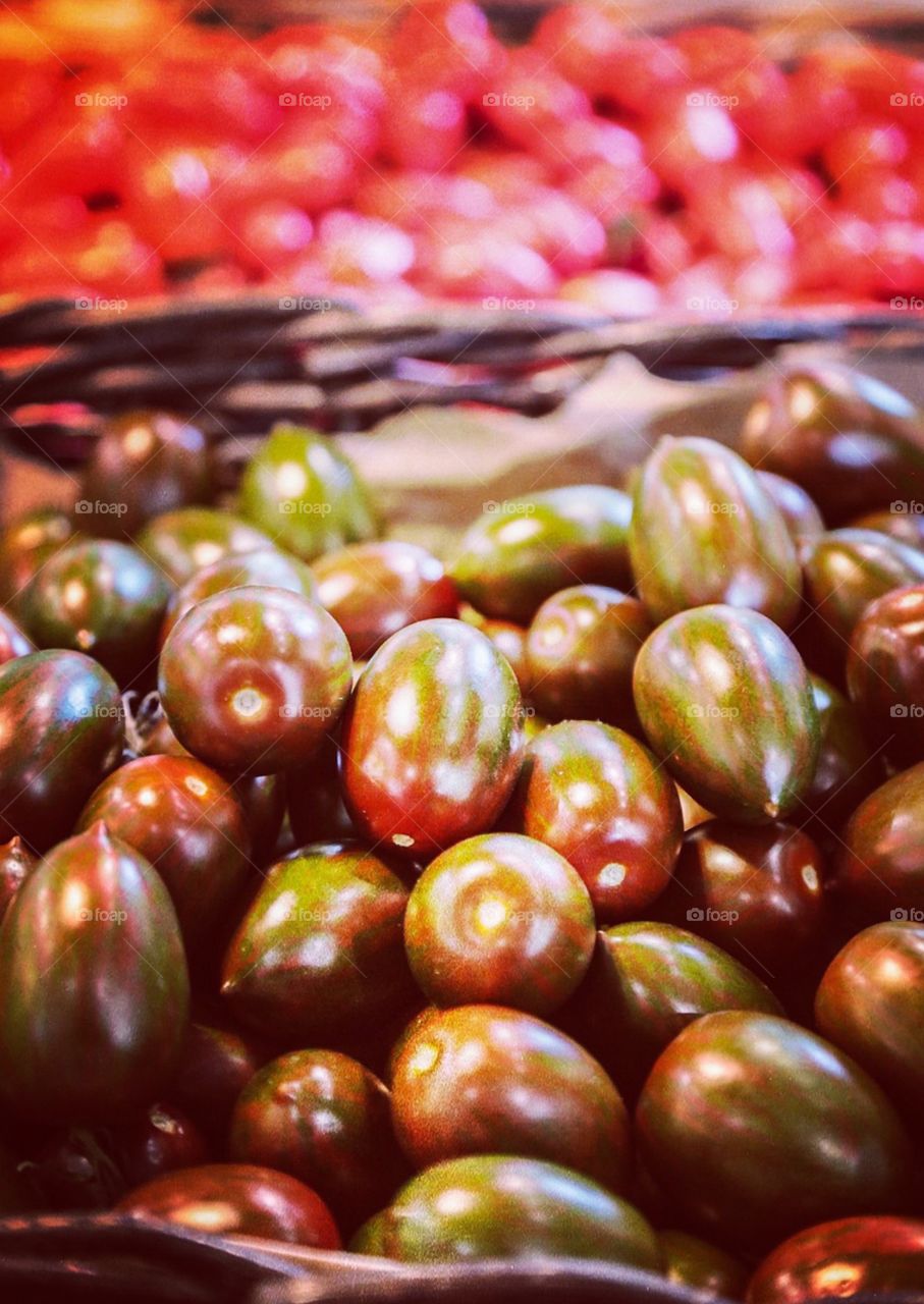 Tomatoes. Fresh tomatoes