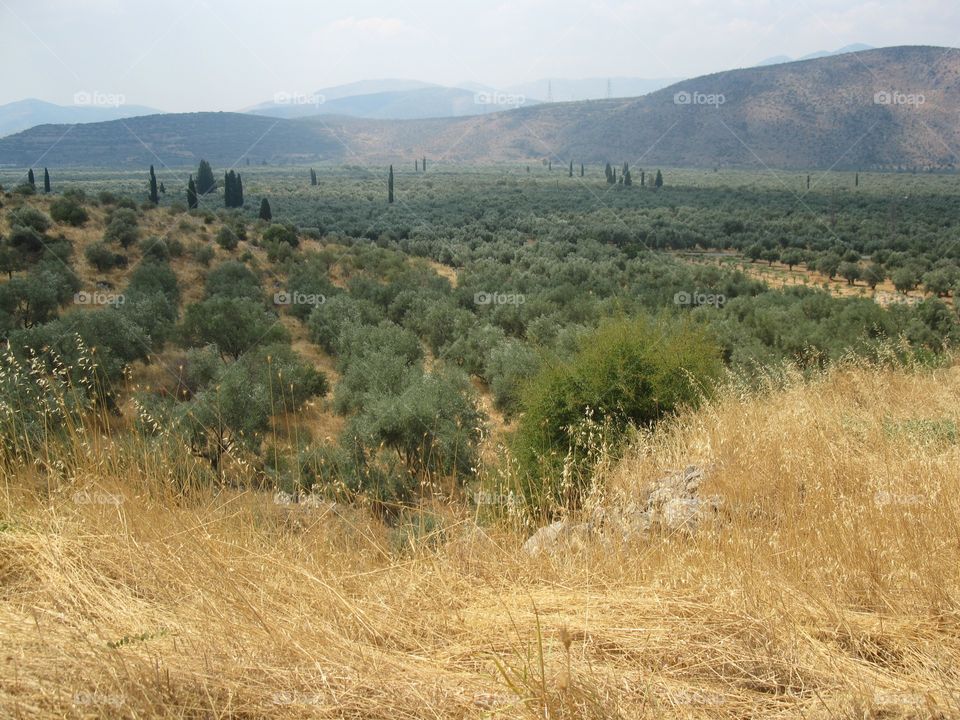 Scenic sight in Greece