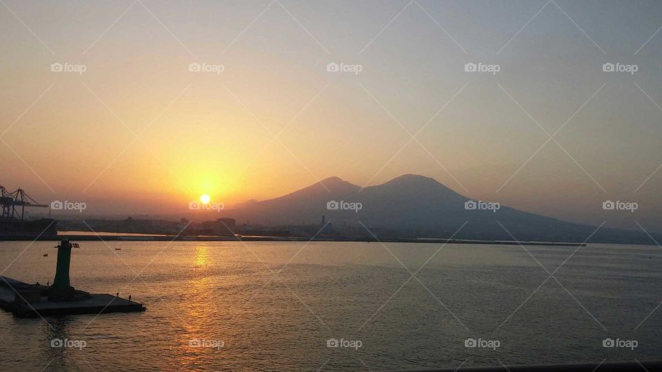 Sunrise in Naples