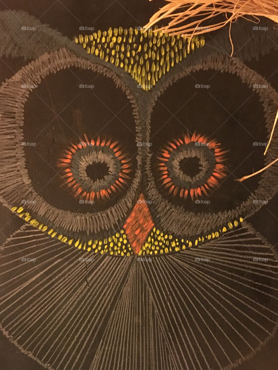 Painting of a owl 