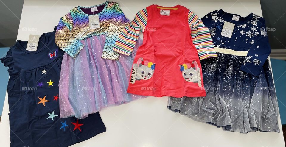 Presents for a little girl, dresses for girls, stylish dresses for kids 