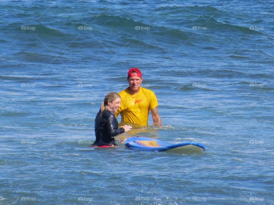 Surf Class in session