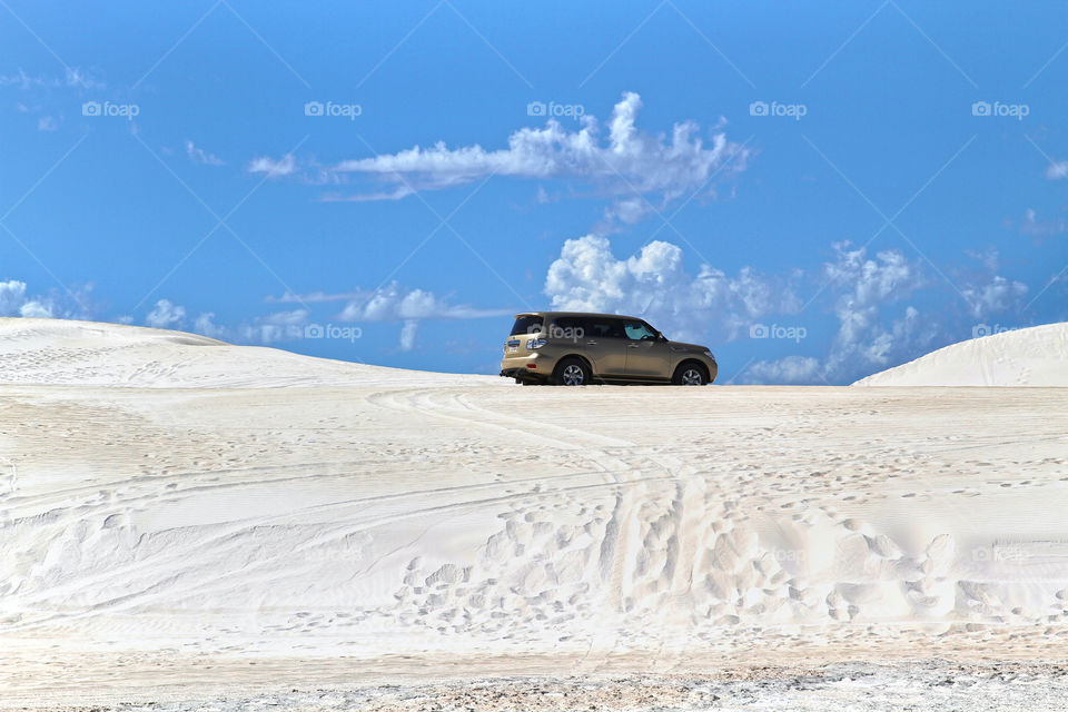 sand dunes at Lancelin, Western Australia