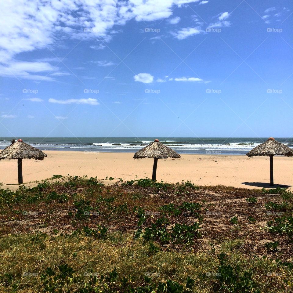 One Two Three. View from hotel in Pochomill, Nica