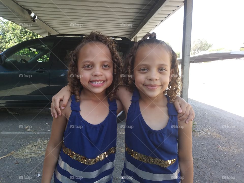 My 4yr old twins Rihanna and Sieanna Phillips