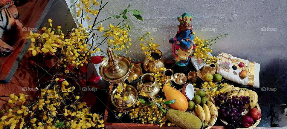 vishu kani( kerala celebrations )