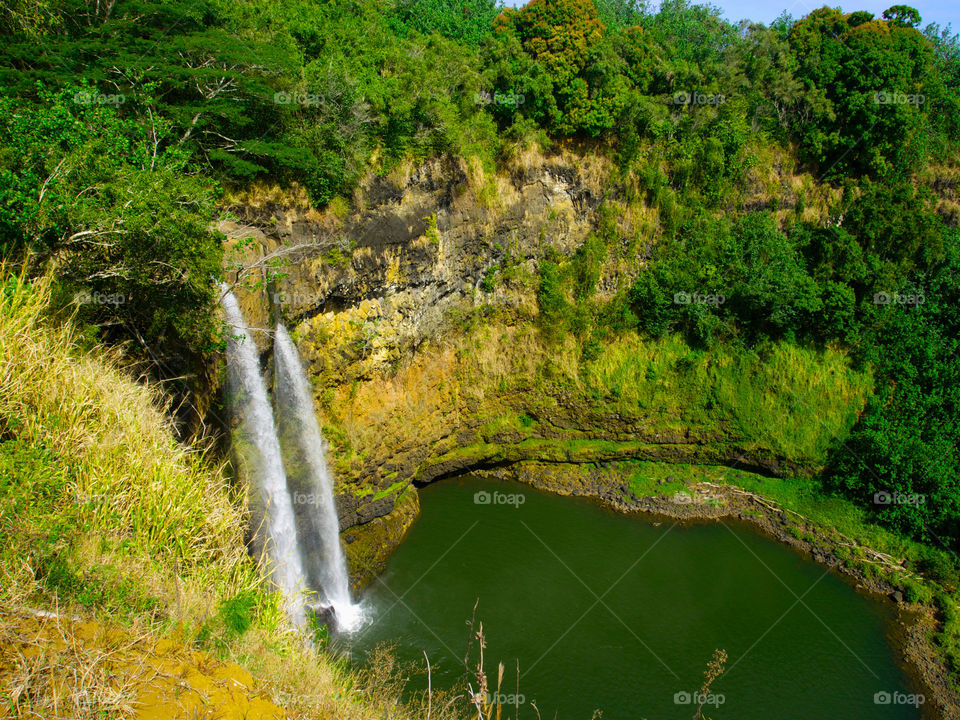 Kaua’i waterfalls 