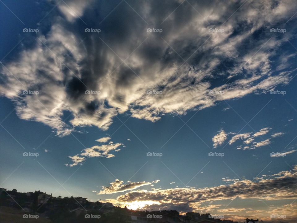 Magical sunset from home view!