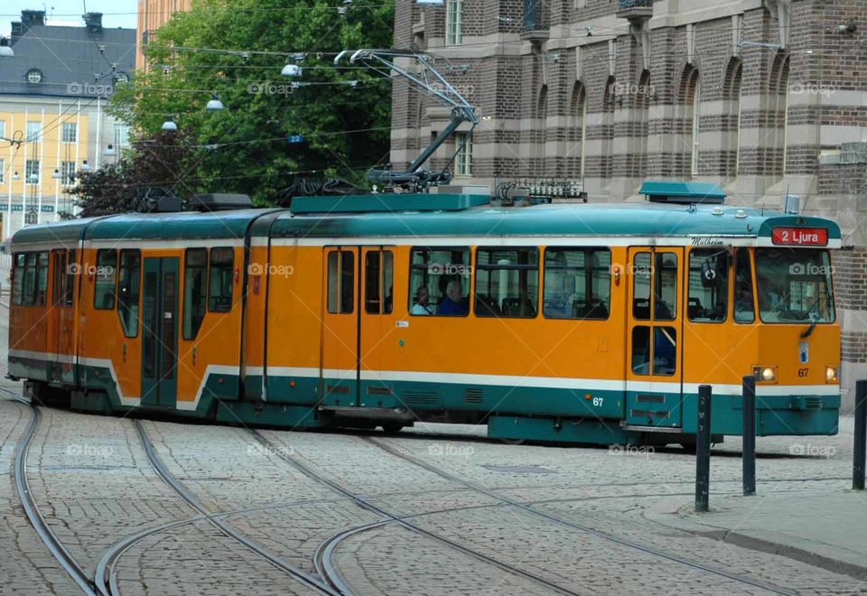 tram  train trolleycar