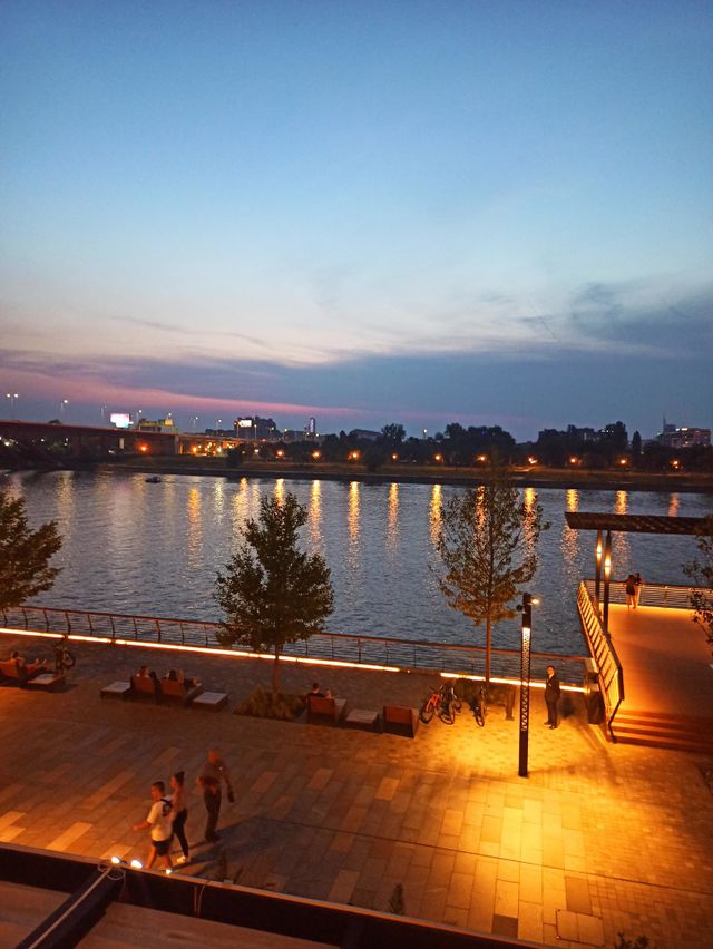 Belgrade on water