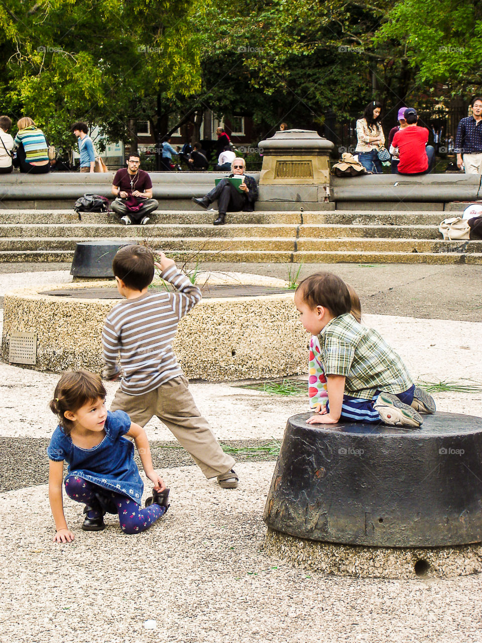 Kids playing