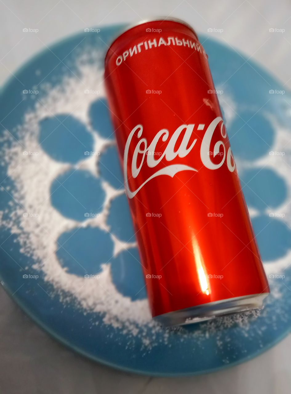 a can of Coke